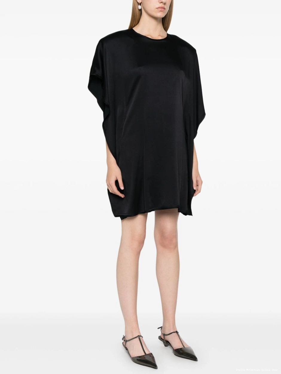 Affordable Women jersey McCartney draped mini Stella dress 0408